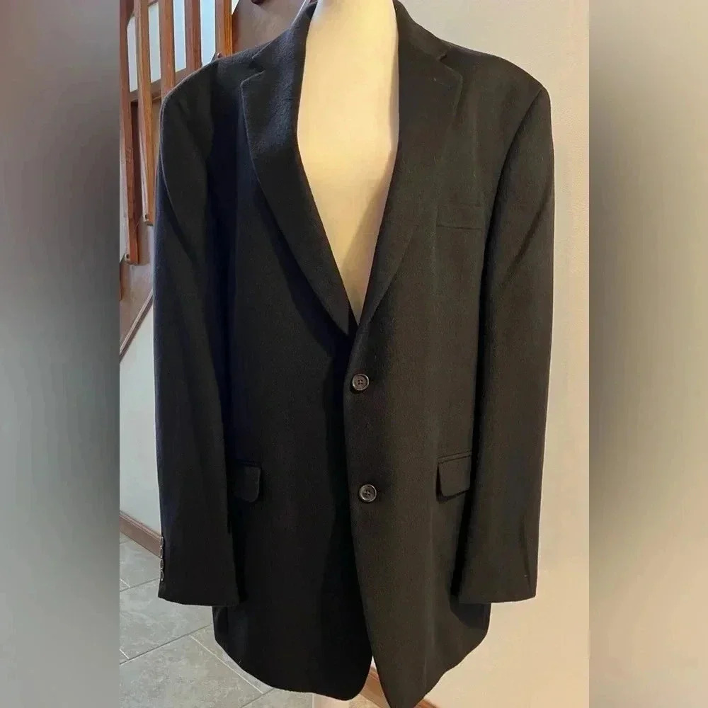 Lauren by Ralph Lauren | mens camel hair coat. Size: 46L